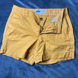 OLD NAVY Yellow Everyday Shorts 🩳 Sz 2
